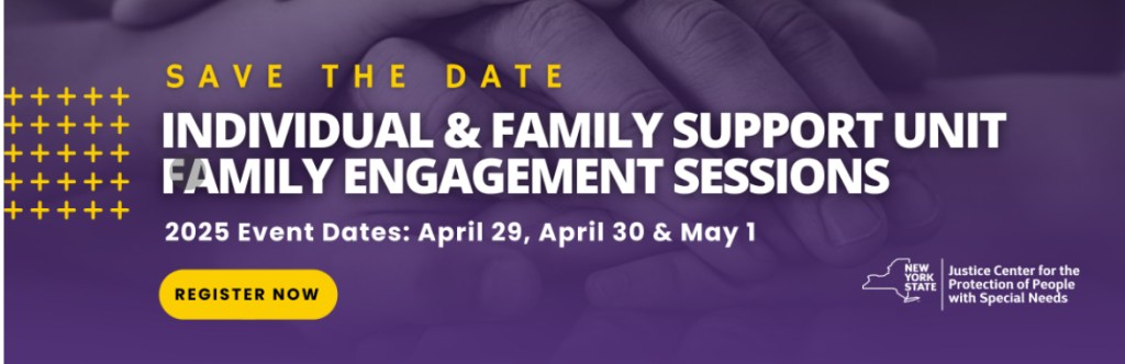 Save The Date: Justice Center Family Engagement&nbsp;Session