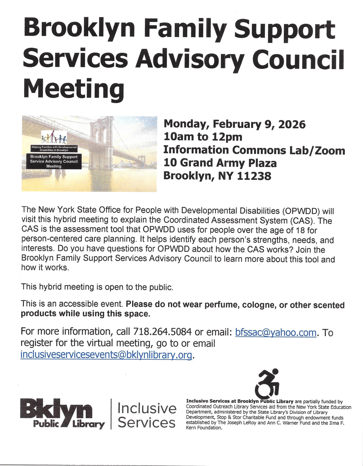 Brooklyn Developmental Disabilities Council – BKDDC is group of family ...